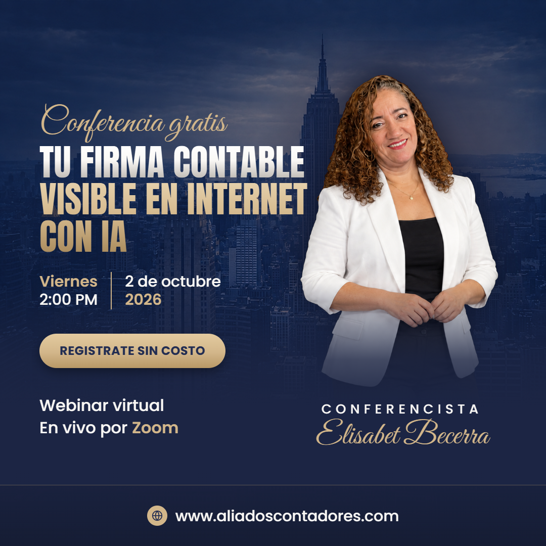 Tu firma contable visible en internet con IA - Viernes 2 de octubre, 2:00 p.m.