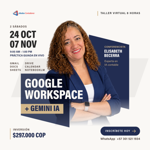 Taller Googole workspace y gemini